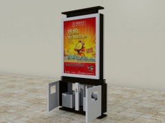 优质不锈钢广告垃圾箱 设计与制作的艺术